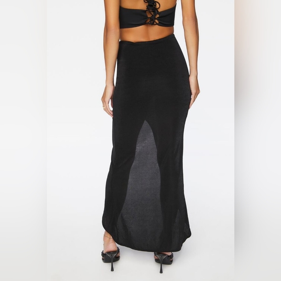 🥀 Ruched high•low Skirt - Picture 5 of 5